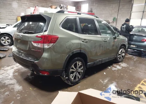 2019 Subaru Forester Limited from USA, damaged, VIN JF2SKAUC2KH459906